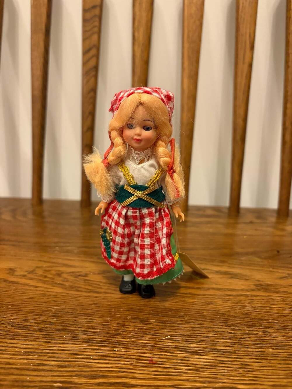 Vintage Heidelberg West Germany Souvenir Doll in Traditional Folk Dress